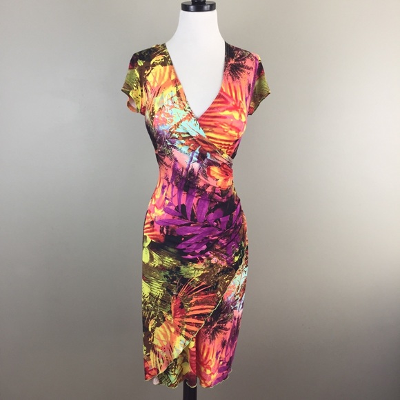 joseph ribkoff wrap dress